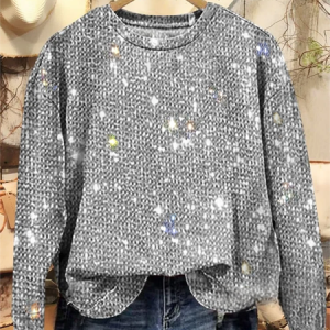 Vintage Crew Neck Plain Sweatshirt, Hoodies & Sweatshirts, color:Silver|size:5XL, catalog Noracora shop
