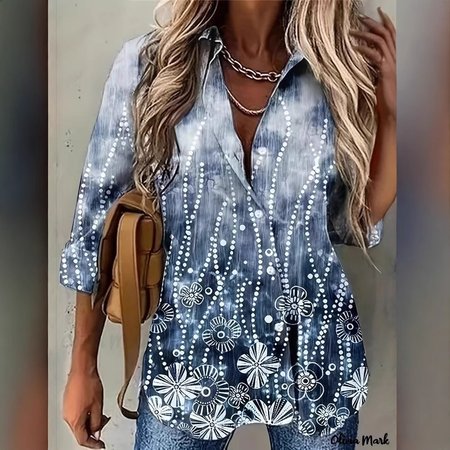 Ethnic Casual Shirt, Blouses, Lilicloth.com