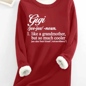 Casual Christmas Sweatshirt, Hoodies&Sweatshirts, Lilicloth.com