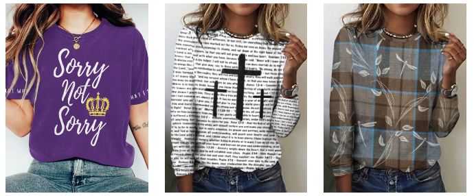 Women's Cotton Tops JustFashionNow