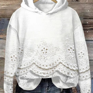 Women's Hoodie Turkey Casual Spring/Fall Long Sleeve Sweatshirt, JustFashionNow Sweatshirts & Hoodies, color:White|size:4XL,