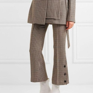Regular Fit Urban Houndstooth Fashion Pants, Pants, color:As Picture|size:XXL, Stylewe