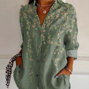 Casual Ethnic Shirt, Blouses, Lilicloth.com