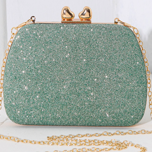 Glitter Classic Backpack, Bags, color:Green, Stylewe