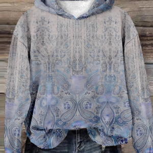 Casual Hoodie Ethnic Sweatshirt, Hoodies & Sweatshirts, color:Blue|size:4XL, catalog Noracora shop