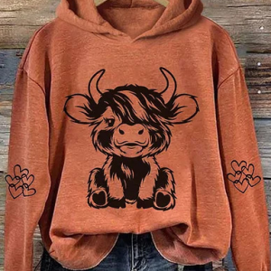 Animal Casual Sweatshirt, Hoodies&Sweatshirts, Lilicloth.com