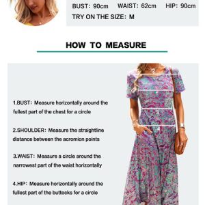Casual A-Line Short Sleeve Ombre/tie-Dye Knitting Dress, Maxi, color:Purple|size:XXL, catalog Noracora shop