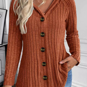 Women's Color Block Regular Loose Jacket, Outerwear, color:Brick Red|size:XXL, catalog Noracora shop