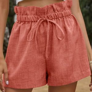 Casual Plain Shorts Pant, Pants, color:Brick Red|size:XXL, catalog Noracora shop