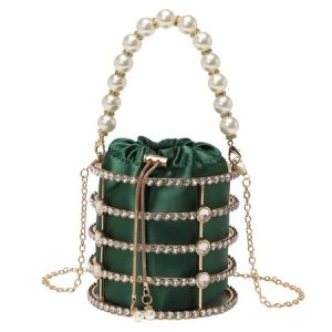 Elegant Clutch Bag, Bags, color:Green|size:One-size, Stylewe