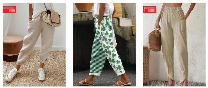 Women's Straight-Leg Pants JustFashionNow