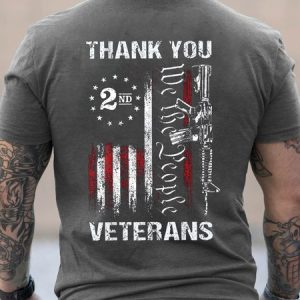 Thank You Veterans We The People Men's Shirts & Tops, T-shirts, Lilicloth.com
