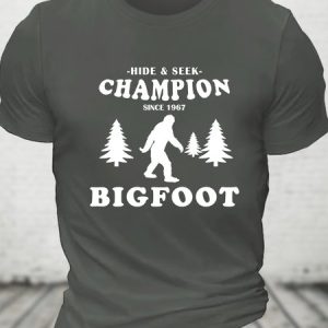 Hide & Seek Champion Bigfoot Cotton T-shirt, T-shirts, Lilicloth.com