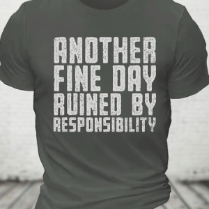 Another Fine Day Cotton T-Shirt, T-shirts, Lilicloth.com