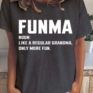 Funma Women's Short Sleeve T-Shirt, T-shirts, Lilicloth.com