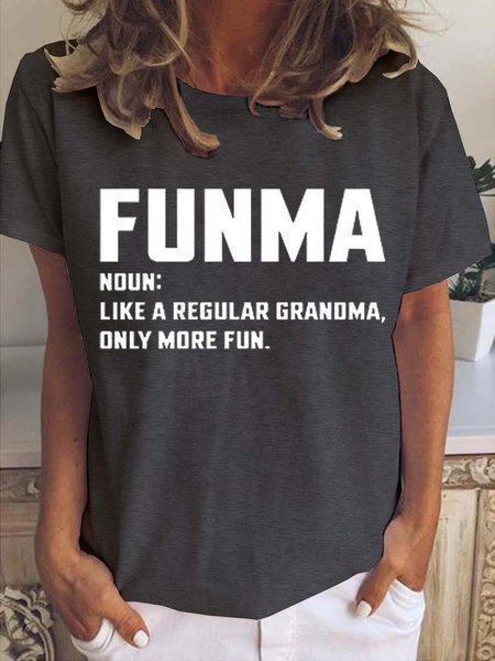 Funma Women's Short Sleeve T-Shirt, T-shirts, Lilicloth.com