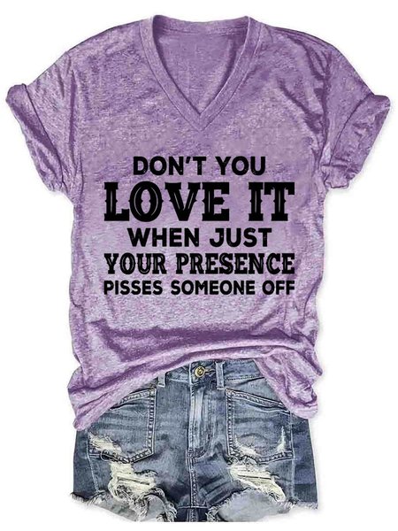 Don't You Love It Women's T-Shirt, T-shirts, Lilicloth.com