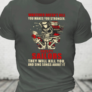 Whatever Doesn't Kill You Makes You Stronger Cotton T-Shirt, T-shirts, Lilicloth.com