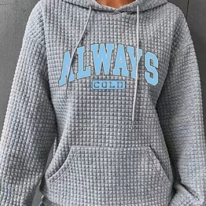 Always Cold Christian Winter Simple Loose Hoodie, Hoodies&Sweatshirts, Lilicloth.com