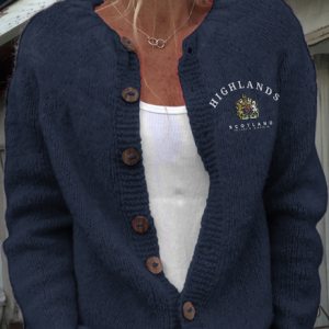 Casual Wool/Knitting Painting Regular Fit Cardigan, Cardigans, Lilicloth.com