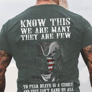 Can't Hang Us All Back Cotton T-Shirt, Tops, Lilicloth.com