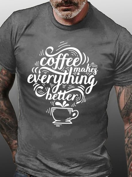 Lilicloth X Y Coffee Makes Everything Better Men's T-Shirt, T-shirts, Lilicloth.com