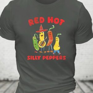 Silly Peppers Cotton T-shirt, T-shirts, Lilicloth.com