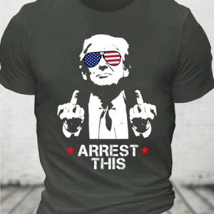 Arrest This Men's Cotton T-Shirt, T-shirts, Lilicloth.com