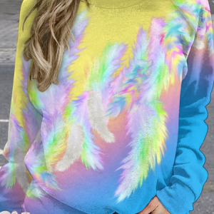 Lilicloth X Paula Feather Women's Sweatshirt, Hoodies&Sweatshirts, Lilicloth.com