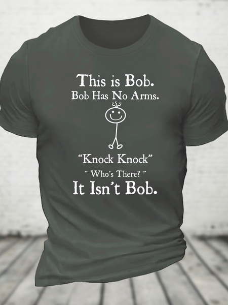 This Is Bob Cotton T-Shirt, T-shirts, Lilicloth.com