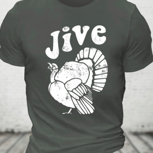 Jive Turkey Cotton T-Shirt, T-shirts, Lilicloth.com