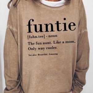 Funtie Definition Sweatshirts, Hoodies&Sweatshirts, Lilicloth.com
