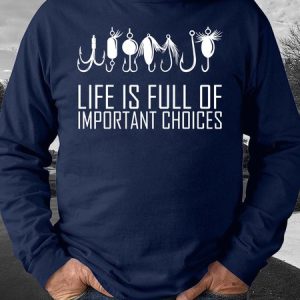 Men Life Is Full Of Important Choices Regular Fit Casual Sweatshirt, Hoodies&Sweatshirts, Lilicloth.com