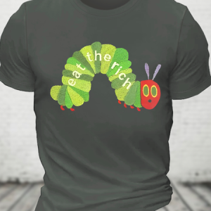 Eat The Rich Cotton T-shirt, T-shirts, Lilicloth.com