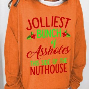 Jolliest Bunch Of Assholes Casual Sweatshirt, Hoodies&Sweatshirts, Lilicloth.com