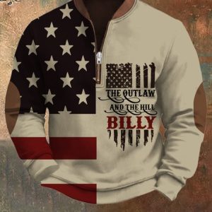 Men's The Outlaw and The Hillbilly Fit Sweatshirt, Hoodies&Sweatshirts, Lilicloth.com