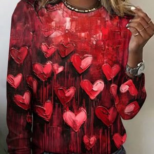 Casual Plaid T-Shirt, Long sleeves, Lilicloth.com