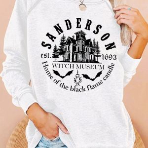 Womens Hocus Pocus Halloween Movie Casual Sweatshirts, Hoodies&Sweatshirts, Lilicloth.com