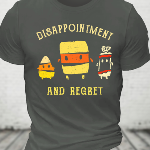Disappointment And Regret Cotton T-Shirt, T-shirts, Lilicloth.com