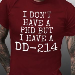 DD214 Veteran Men's Short Sleeve T-Shirt, T-shirts, Lilicloth.com