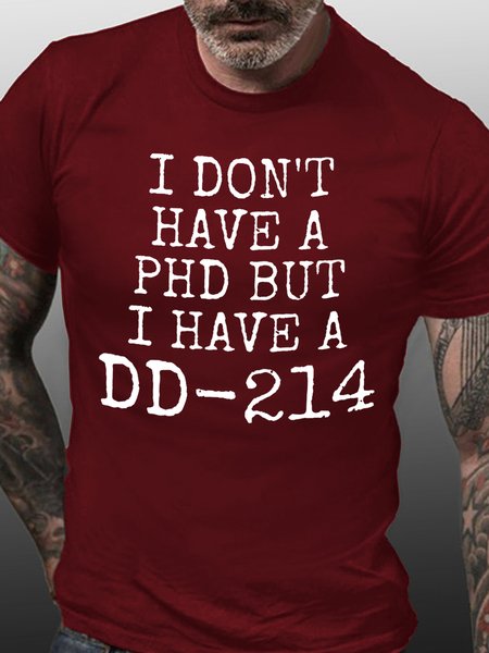 DD214 Veteran Men's Short Sleeve T-Shirt, T-shirts, Lilicloth.com