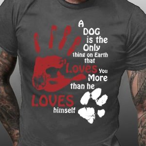 A Dog Is The Only Thing Women's Short Sleeve T-Shirt, T-shirts, Lilicloth.com