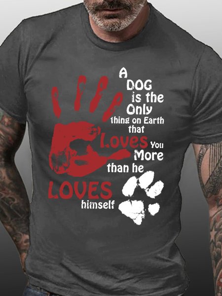 A Dog Is The Only Thing Women's Short Sleeve T-Shirt, T-shirts, Lilicloth.com
