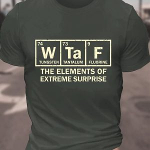 The Elements Of Extreme Surprise Men's Cotton T-Shirt, T-shirts, Lilicloth.com