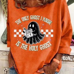 Holy Ghost Casual Sweatshirt, Hoodies&Sweatshirts, Lilicloth.com