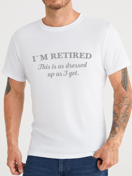 Lilicloth X Hynek Rajtr I'm Retired Men's T-Shirt, T-shirts, Lilicloth.com
