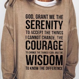 Womens God Letter Casual Sweatshirt, Hoodies&Sweatshirts, Lilicloth.com