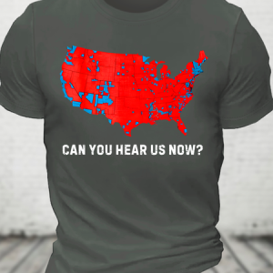 Can You Hear Us Now Cotton T-Shirt, T-shirts, Lilicloth.com