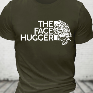 The Face Hugger Cotton T-Shirt, T-shirts, Lilicloth.com