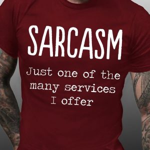 Sarcasm Quote Men's Short Sleeve T-Shirt, T-shirts, Lilicloth.com
